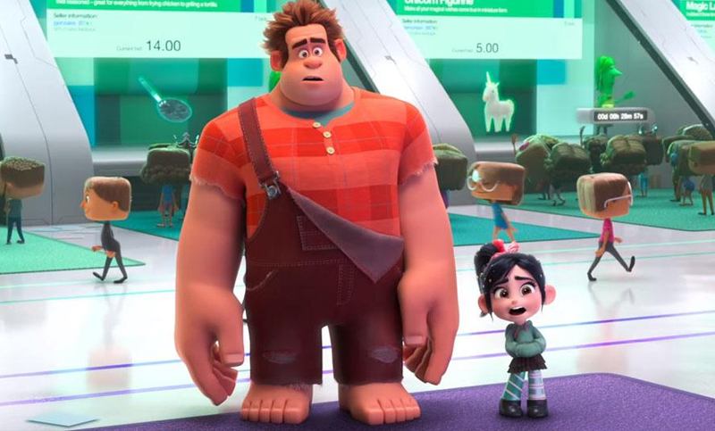 La animación “WiFi Ralph” sigue primera en la taquilla argentina
