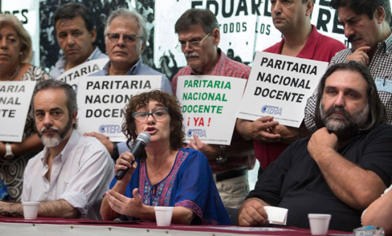Ctera reclamó la apertura de una paritaria nacional