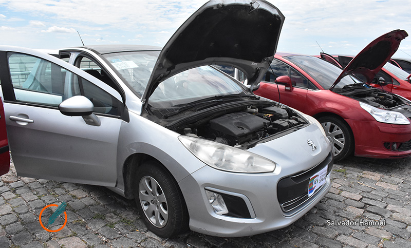 Se viene la segunda subasta pública de autos provenientes del delito