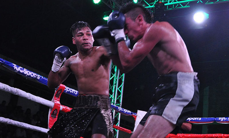 Velada boxística de primer nivel en Elortondo