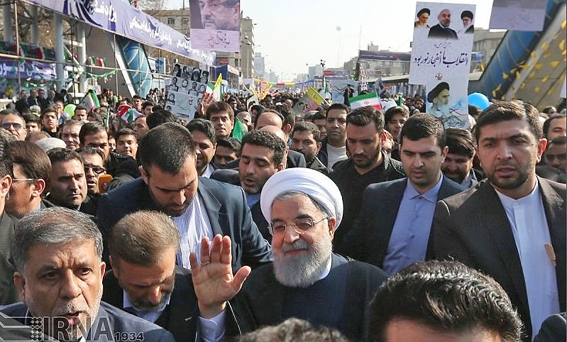 Hasan Rohani aseguró que el “complot” de EEUU contra Irán “nunca” triunfará