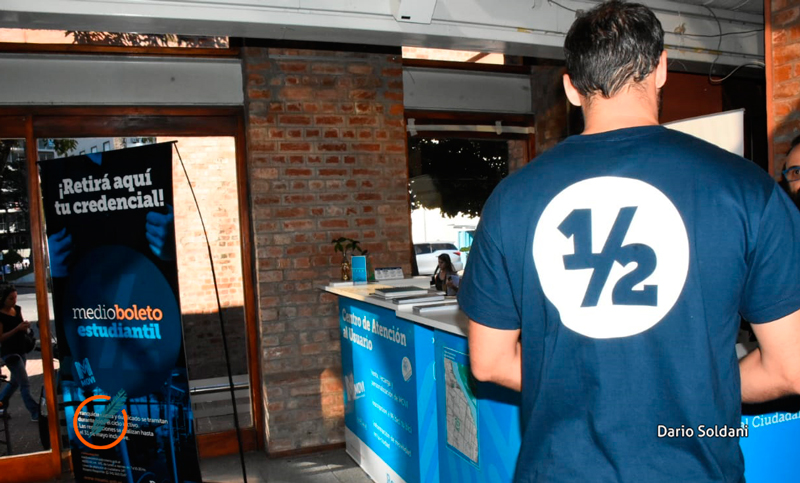 Arrancó el operativo para tramitar el Medio Boleto Estudiantil 2019