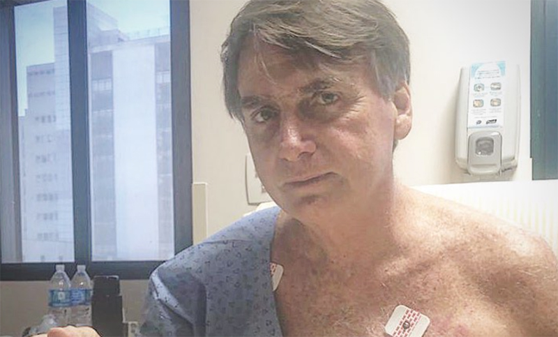 Una periodista dijo que Bolsonaro «está bajo tratamiento de quimioterapia»
