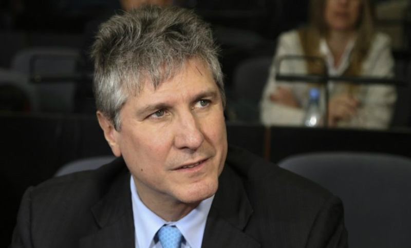 Boudou se entregó en los tribunales de Comodoro Py
