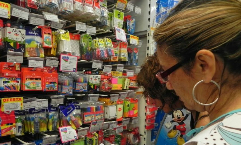 El valor promedio de los útiles escolares es de casi tres mil pesos
