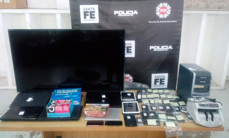 Recuperaron elementos sustraídos por más de 2 millones de pesos