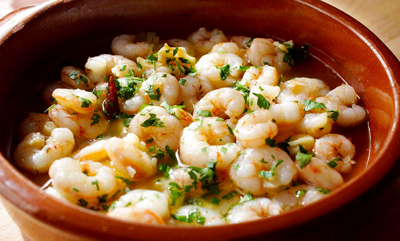 Gambas al ajillo