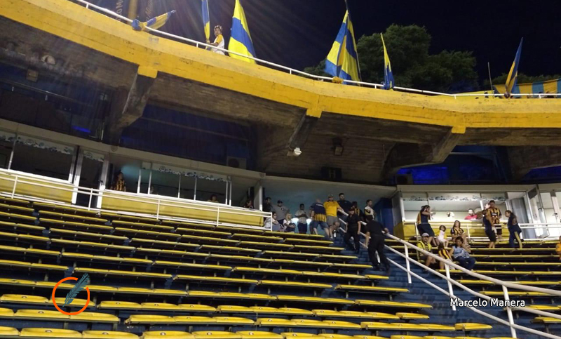El hincha de Central que se cayó desde la platea se encuentra en estado de «evolución»