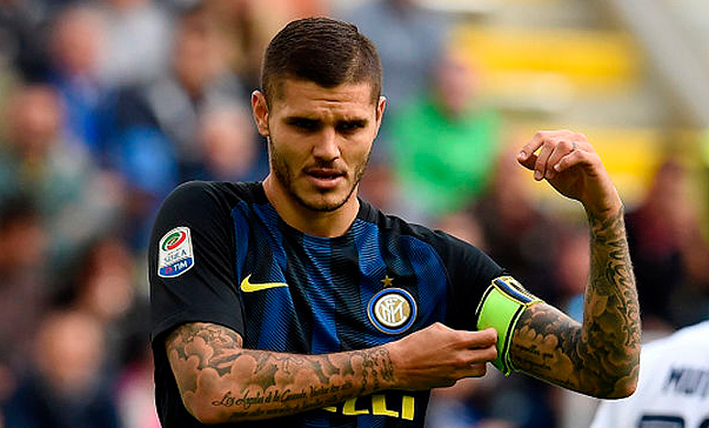 El Inter le sacó la capitanía a Mauro Icardi