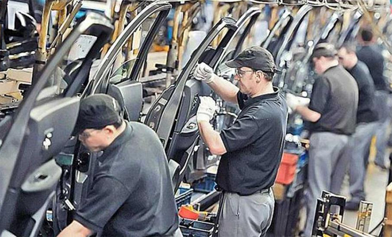 Una industria cada vez más ociosa