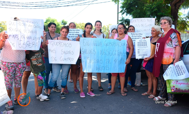 Por falta de aulas «alrededor de 200 chicos no van a ingresar a las salas de 4 años»