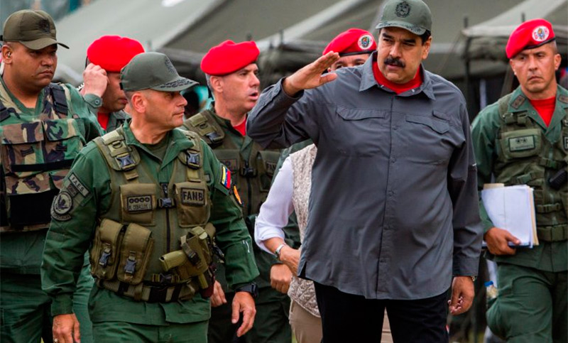 Las Fuerzas Armadas de Cuba respaldan a Nicolás Maduro