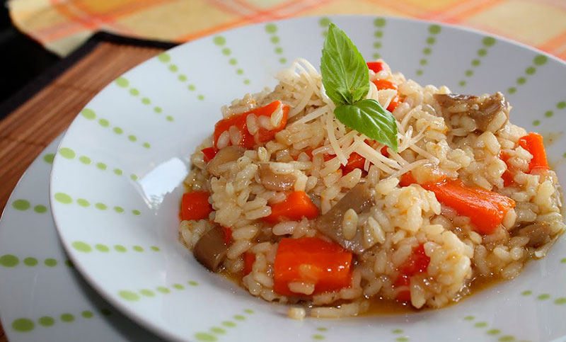 Risotto vegetariano
