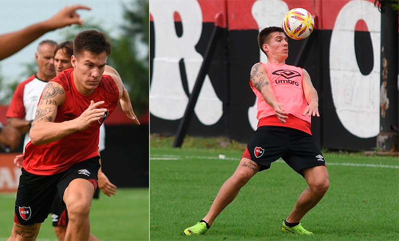 Newell’s contó con la presencia de Insaurralde en su práctica matutina