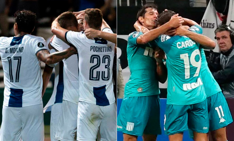 Talleres de visitante por la Libertadores, Racing de local por la Sudamericana