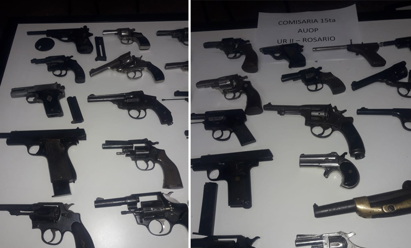 Denunció a su pareja por violencia de género, lo detuvieron y le secuestraron un arsenal