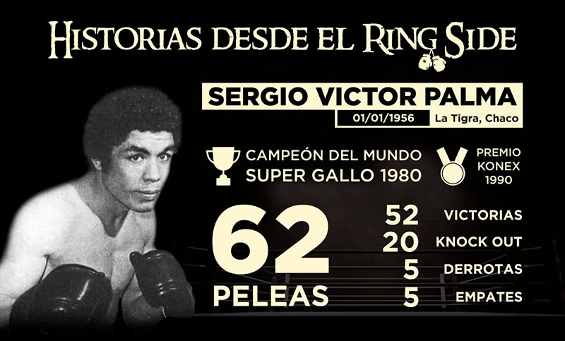 La carrera deportiva de Sergio Palma en Historias desde el Ring Side