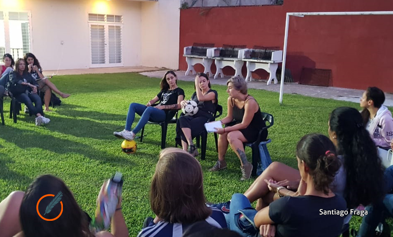 Macarena Sánchez: “El fútbol es uno de los ámbitos en donde más se sufre la opresión contra las mujeres”