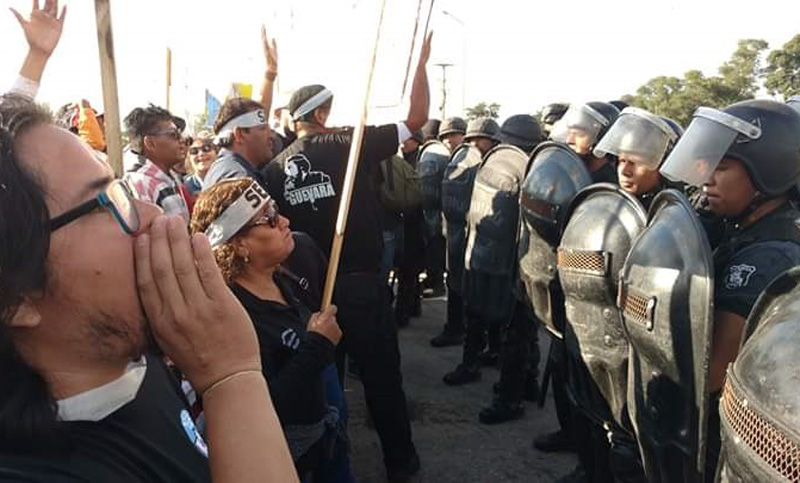 Protestas contra Macri en varias localidades de Jujuy