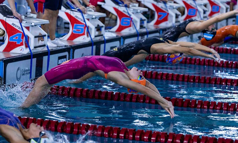 Los nadadores rosarinos se destacaron en el campeonato de la República