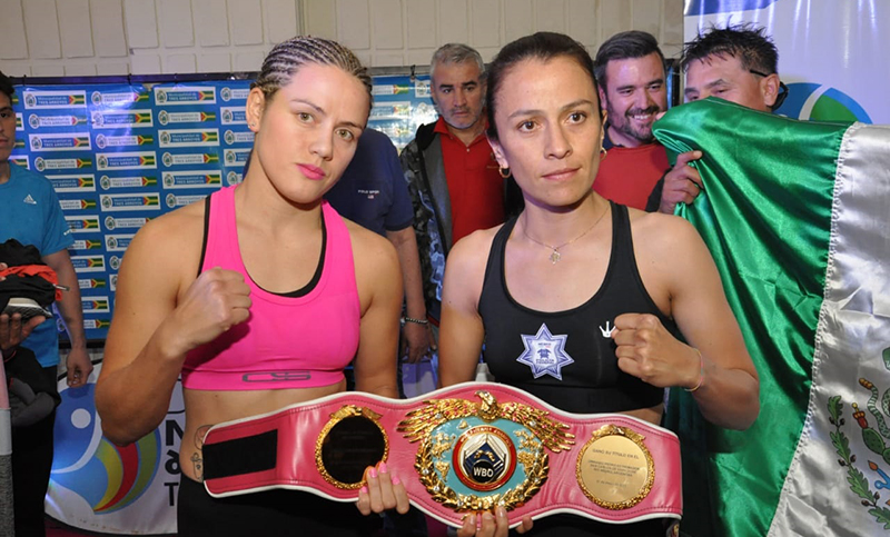 La Bonita Bermúdez está lista para defender el título mundial con la mexicana García