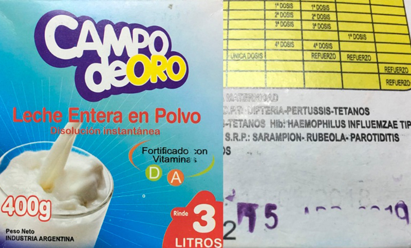 Prohibieron la comercialización de una marca de leche en polvo