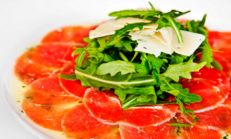 Carpaccio de ternera