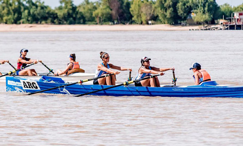 El remo argentino sigue cosechando medallas de oro en los Juegos de Playa