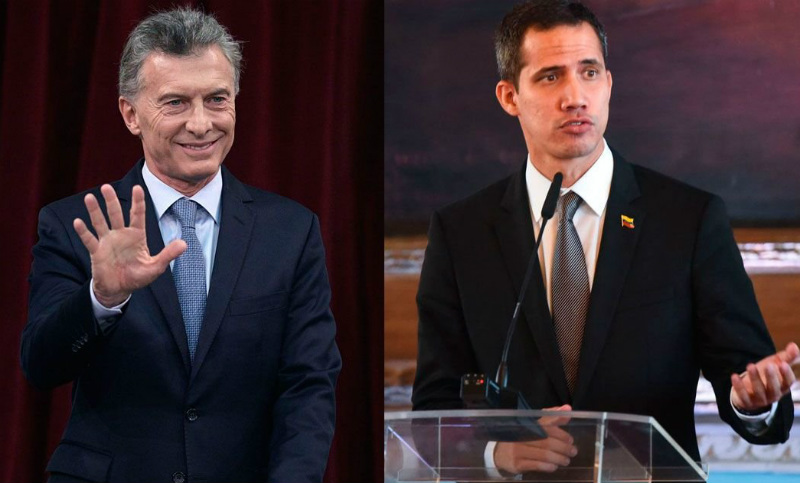 Macri recibió a Guaidó en la Quinta de Olivos