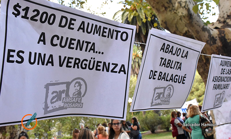 Siprus y Amsafe Rosario reclamaron por la recomposición salarial