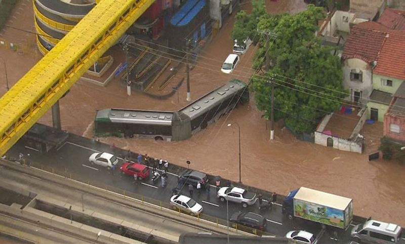 Sao Paulo: doce muertos por el fuerte temporal