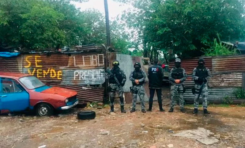 Dos detenidos en allanamientos por las feroces balaceras del fin de semana