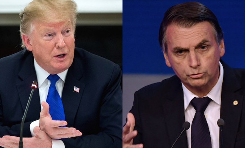 Trump recibirá a Bolsonaro el próximo 19 de marzo en Washington
