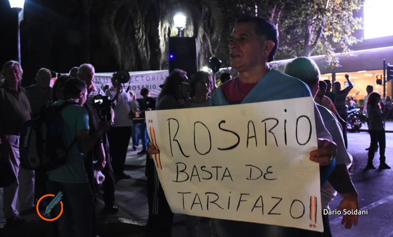 Rosario hizo ruido contra los tarifazos