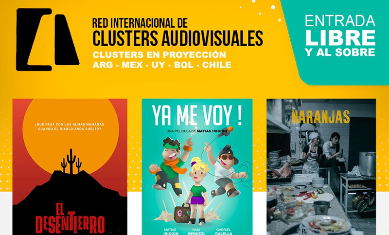 Llega a Rosario “Clusters en Proyección”, un espacio de contenidos audiovisuales independientes