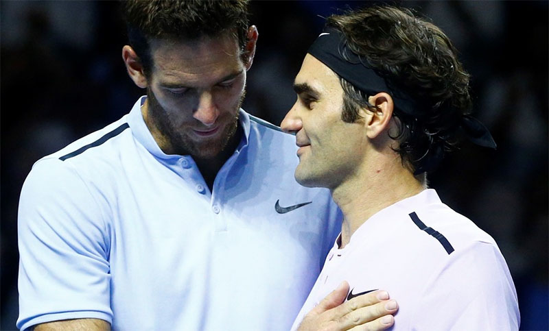 Gracias a su título 100, Federer superó a Del Potro en el ránking ATP