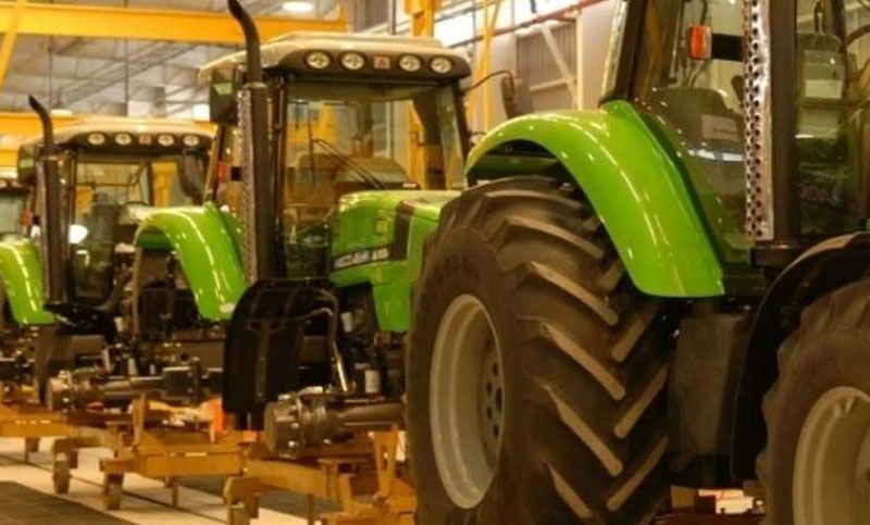 La producción de maquinaria agrícola cayó un 28,2% en 2018