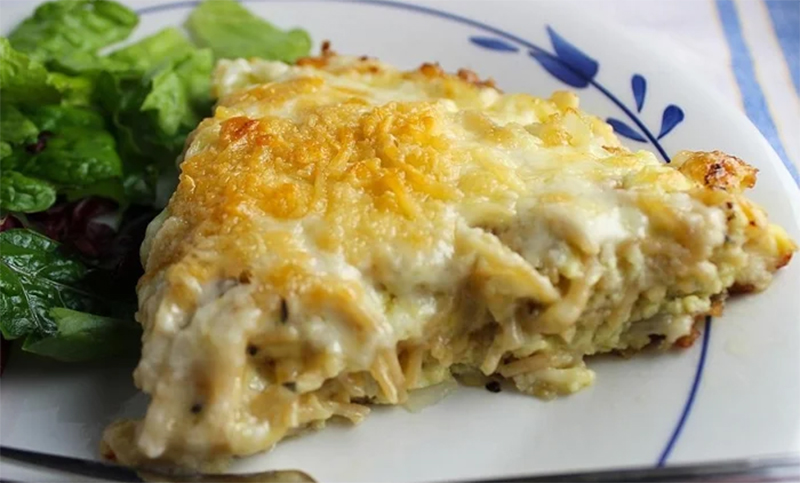 Frittata de espagueti