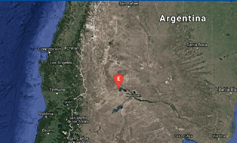 Un sismo a pocos kilómetros de Vaca Muerta hizo temblar Neuquén