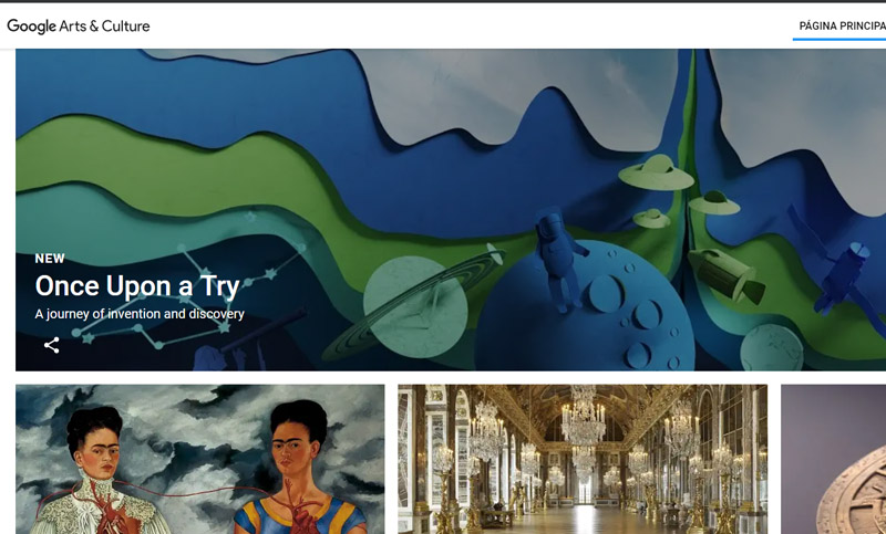La plataforma cultural de Google lanza una exposición de grandes inventos de la historia