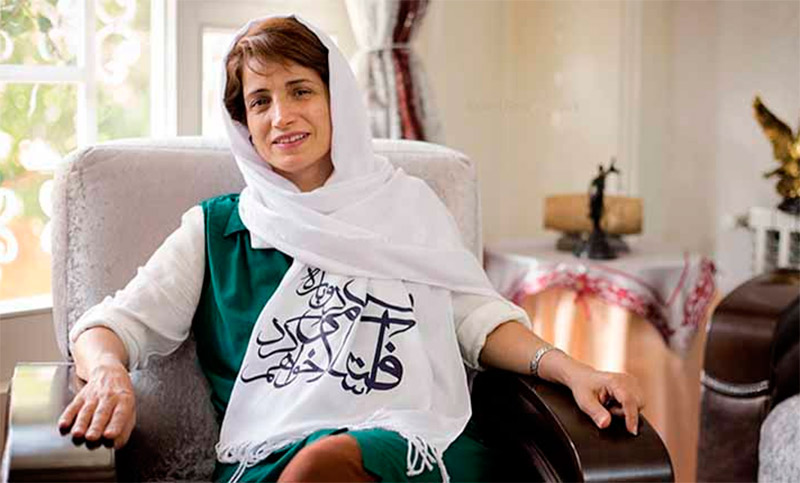 Irán: condenan a 38 años de prisión y 148 latigazos a una defensora de derechos humanos