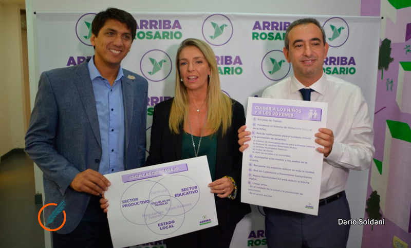 Para Javkin la prioridad para el futuro de la ciudad es «cuidar a niños y jóvenes»