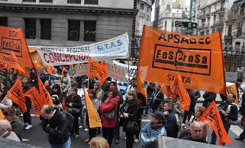 Gremios de la salud convocan a un paro de 48 horas en todo el país