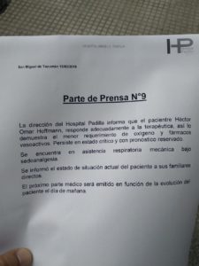 parte medico de denis