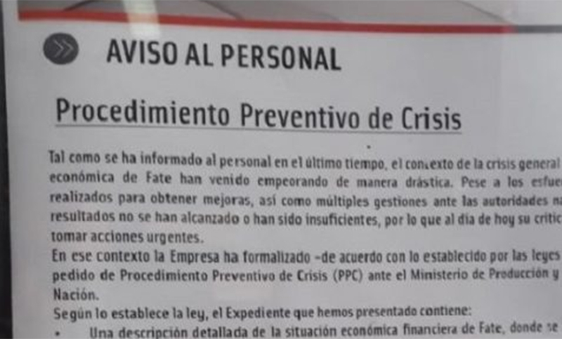 En febrero 24 Pymes rosarinas pidieron procedimiento preventivo de crisis