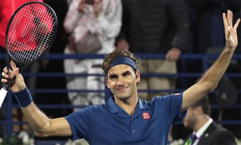 Roger Federer logró en Dubái el 100º título de su carrera