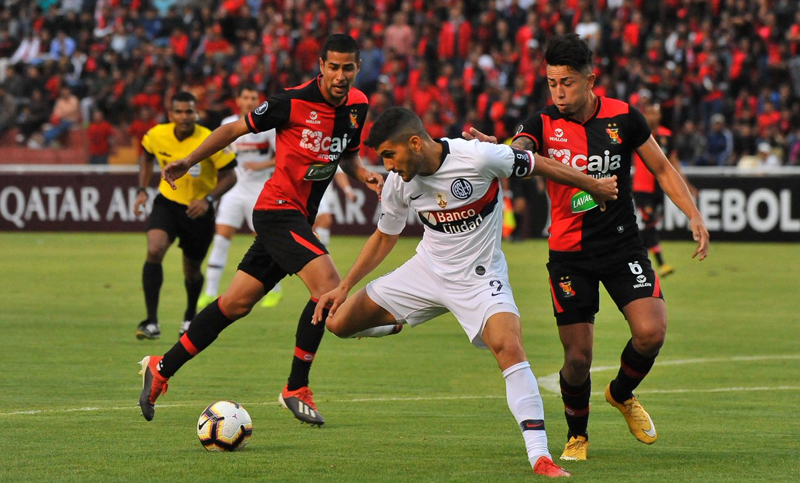 San Lorenzo debutó en la Copa con un empate ante el Melgar de Pautasso