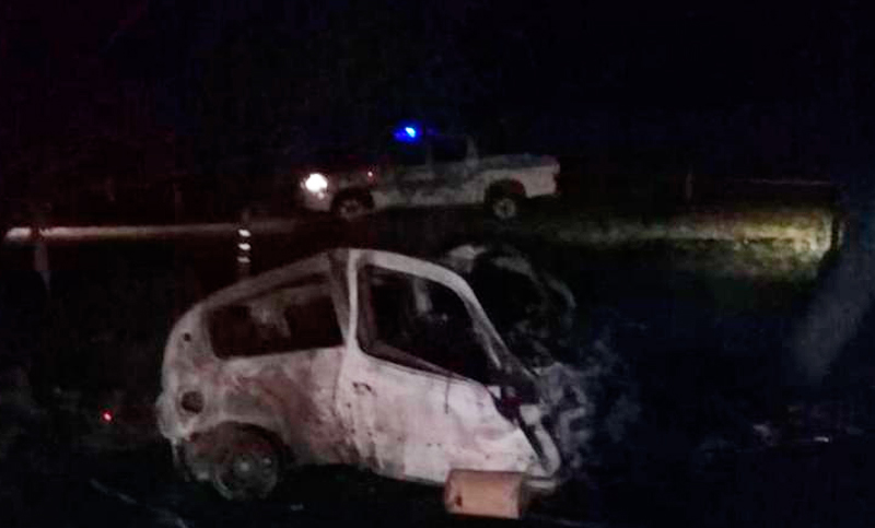 Tres muertos en un choque frontal en inmediaciones de Río Cuarto
