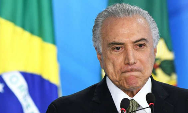 El ex presidente Temer vuelve a prisión en una causa por corrupción y asociación ilícita
