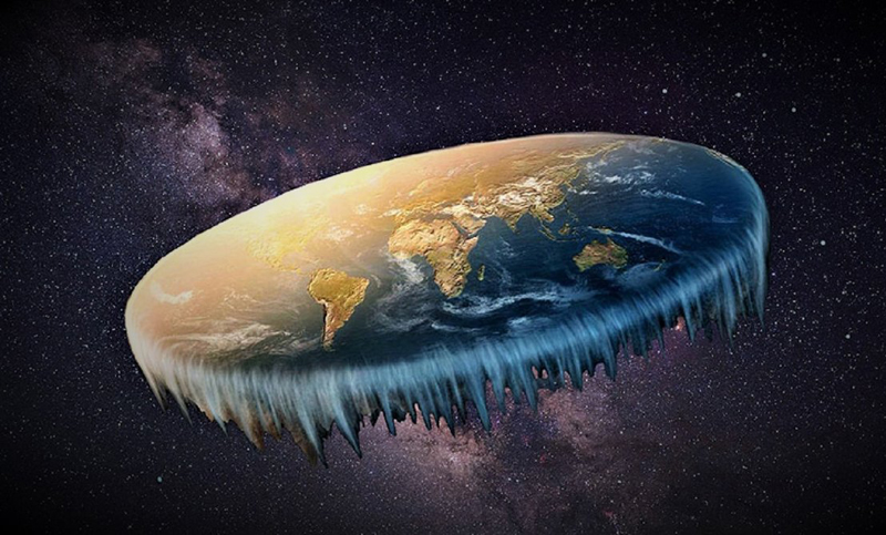 Polémica por un encuentro «terraplanista»